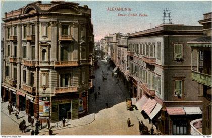 Alexandrie - Street Cherif Pacha