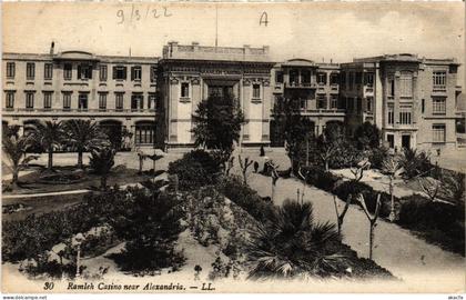 CPA AK ALEXANDRIA Ramleh Casino near Alexandria EGYPT (1324079)