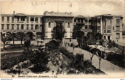 CPA ALEXANDRIA Ramleh Casino near Alexandria EGYPT (1324079)