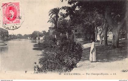 Egypt - ALEXANDRIA - The Champs-Elysées - Publ. L.L. 16