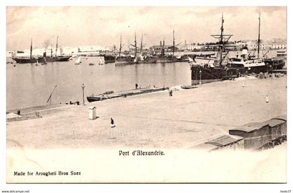 Egypte - Alexandrie - Port