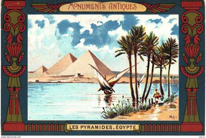 Carte POSTALE Ancienne de EGYPTE - Les pyramides