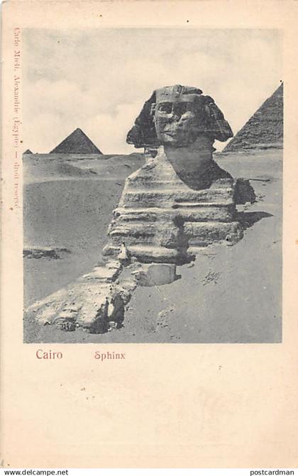 Egypt - The Sphynx - Publ. Carlo Mieli