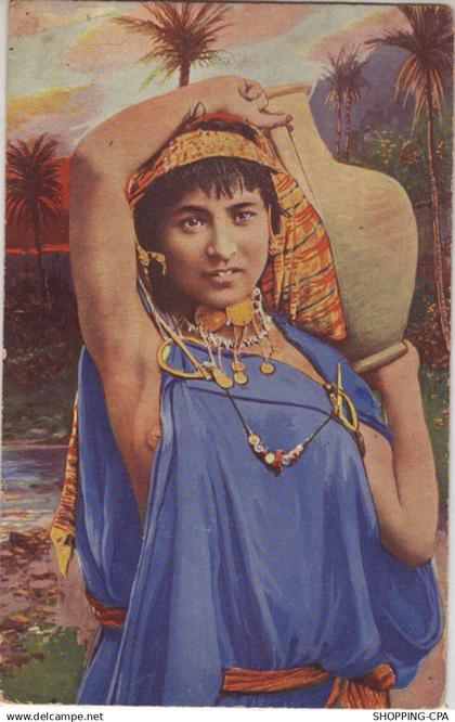 Egypte - Jeune porteuse d'eau