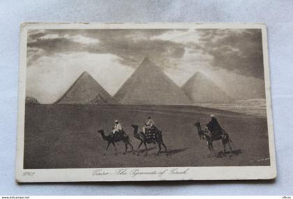 Cairo, le Caire, the pyramids of Gizeh, Egypte