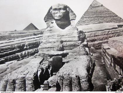 CPA LE CAIRE LE SPHINX CAIRO PYRAMIDES EGYPT  Carte Postale Afrique  Egypte  Le Caire