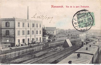 Egypt - MANSOURA - The french railway station