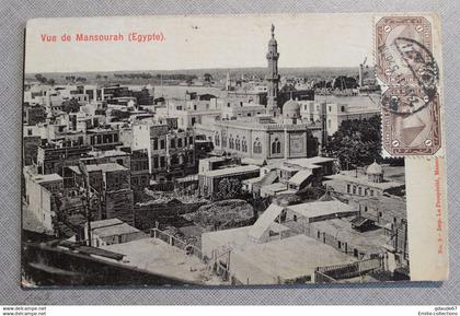 VUE de MANSOURAH (EGYPTE / EGYPT)