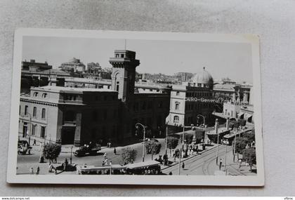 Cpsm, Cairo, le Caire, general post office, Egypte