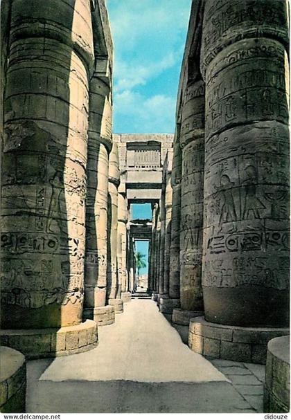 Egypte - Louxor - Luxor - Karnak - The Hypostyle Hall - Carte Neuve - CPM - Voir Scans Recto-Verso