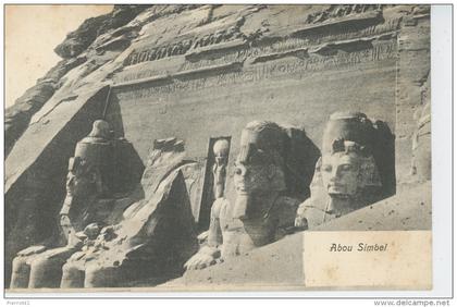 AFRIQUE - EGYPTE - ABOU SIMBEL