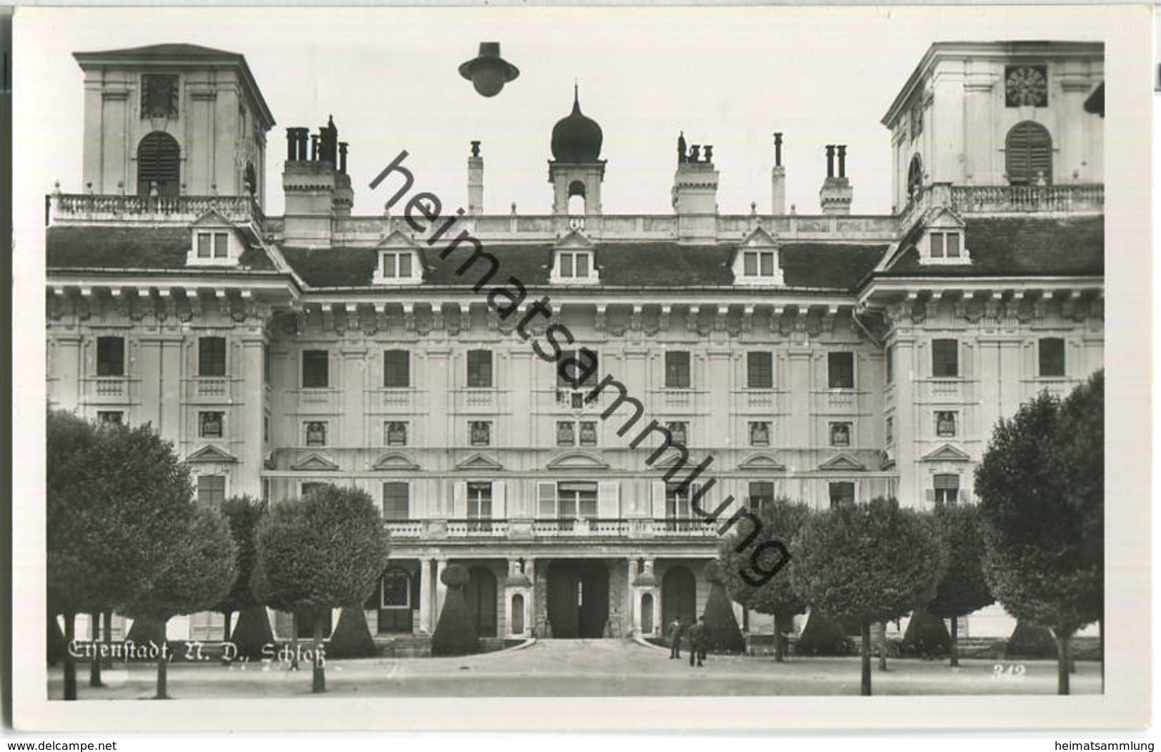 Eisenstadt - Schloss - Burgenland - Foto-Ansichtskarte