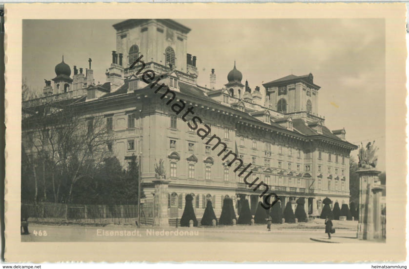 Eisenstadt - Schloss - Burgenland - Foto-Ansichtskarte