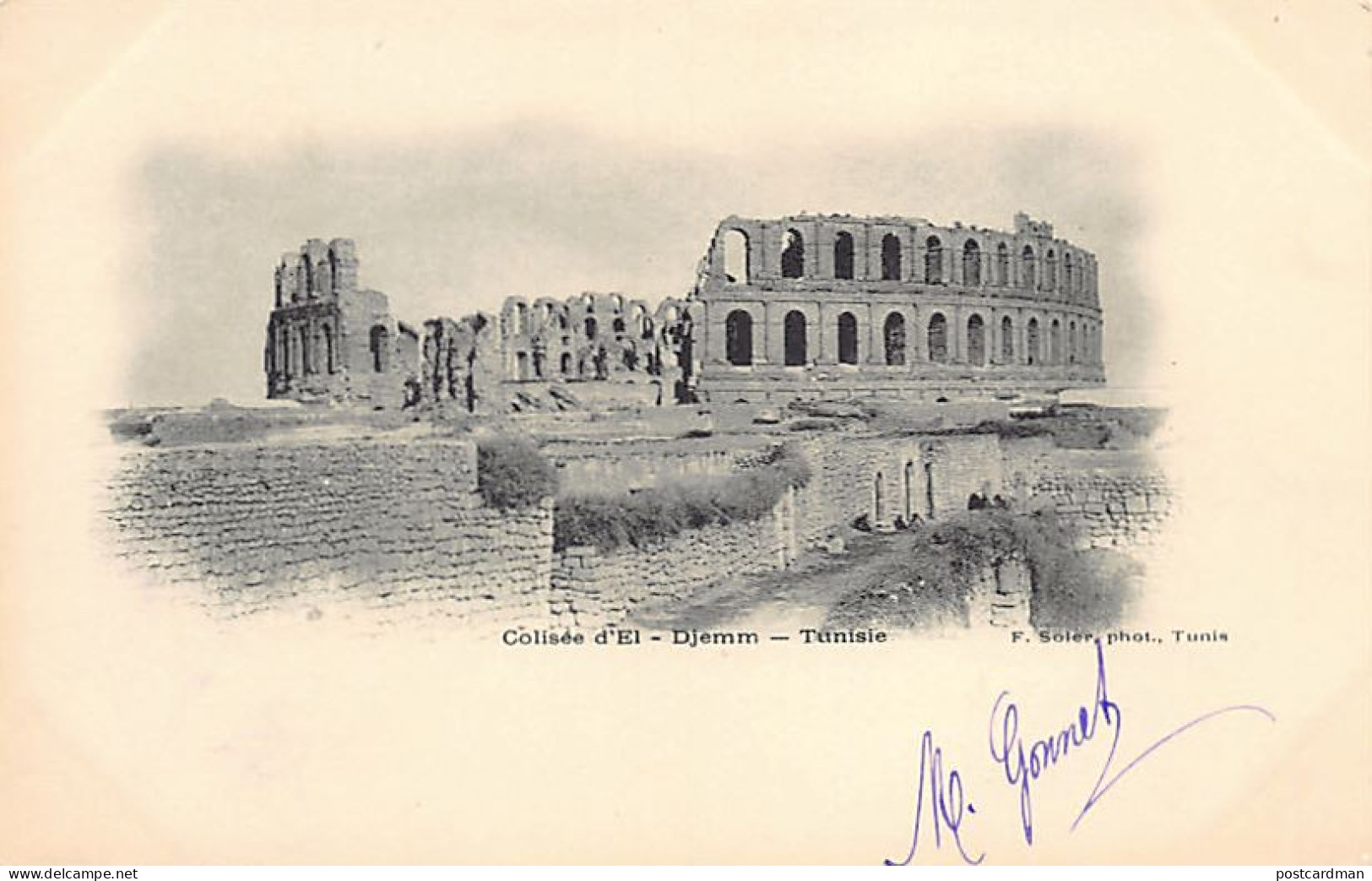 EL DJEM - Carte Précurseur - Le Colisée - Ed. F. Soler