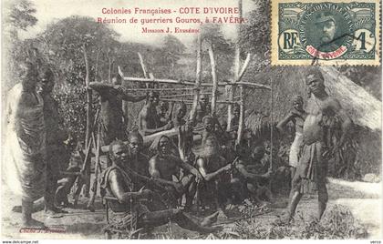 Carte postale ancienne de COTE d'IVOIRE