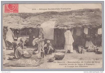 Côte d'Ivoire Goldküste Markt 1907- Foto Kostler #242