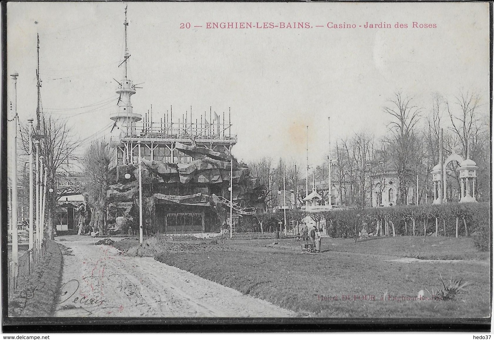 Enghien les Bains - Casino et Jardin des Roses