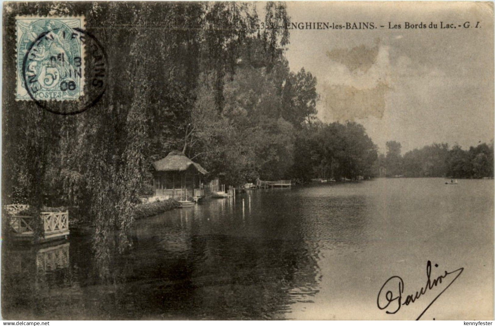 Enghien les Bains - Les Bords du Lac