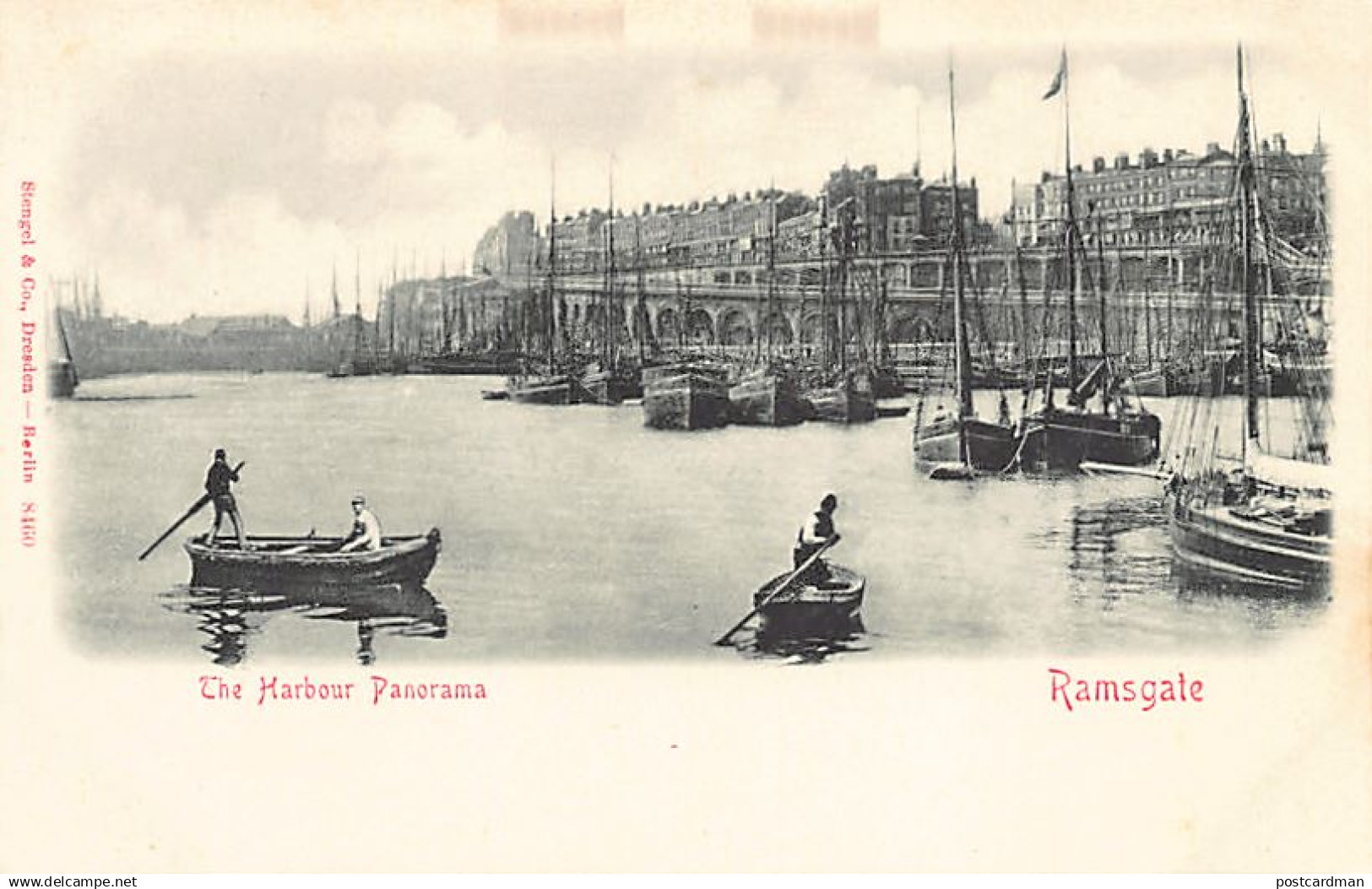 England - Kent - RAMSGATE The Harbour Panorama