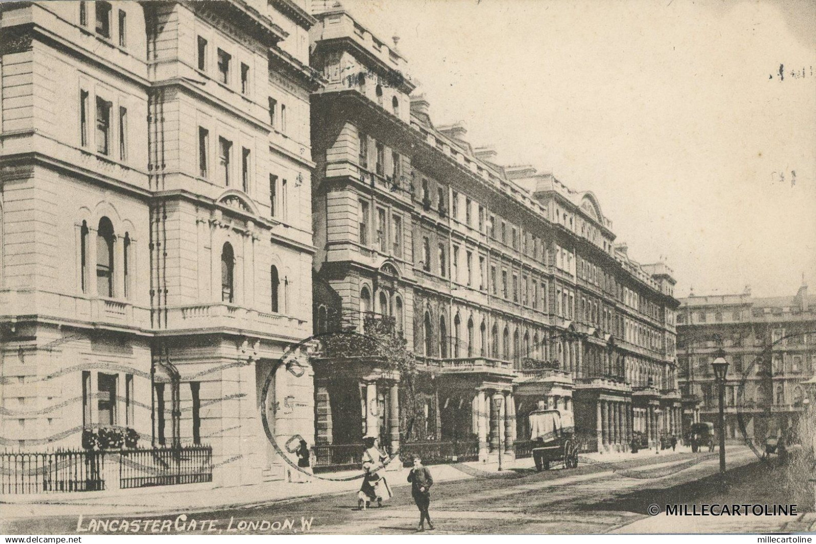 ENGLAND - London -  Lancaster Gate 1914