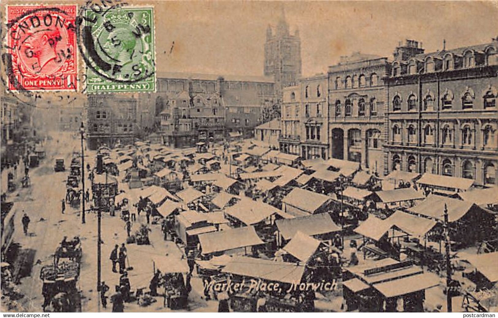 England - Norf - NORWICH Market Place