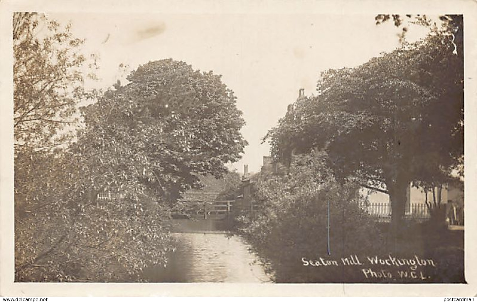 England - WORKINGTON - Seaton Mill - REAL PHOTO Publ. W.C.L.