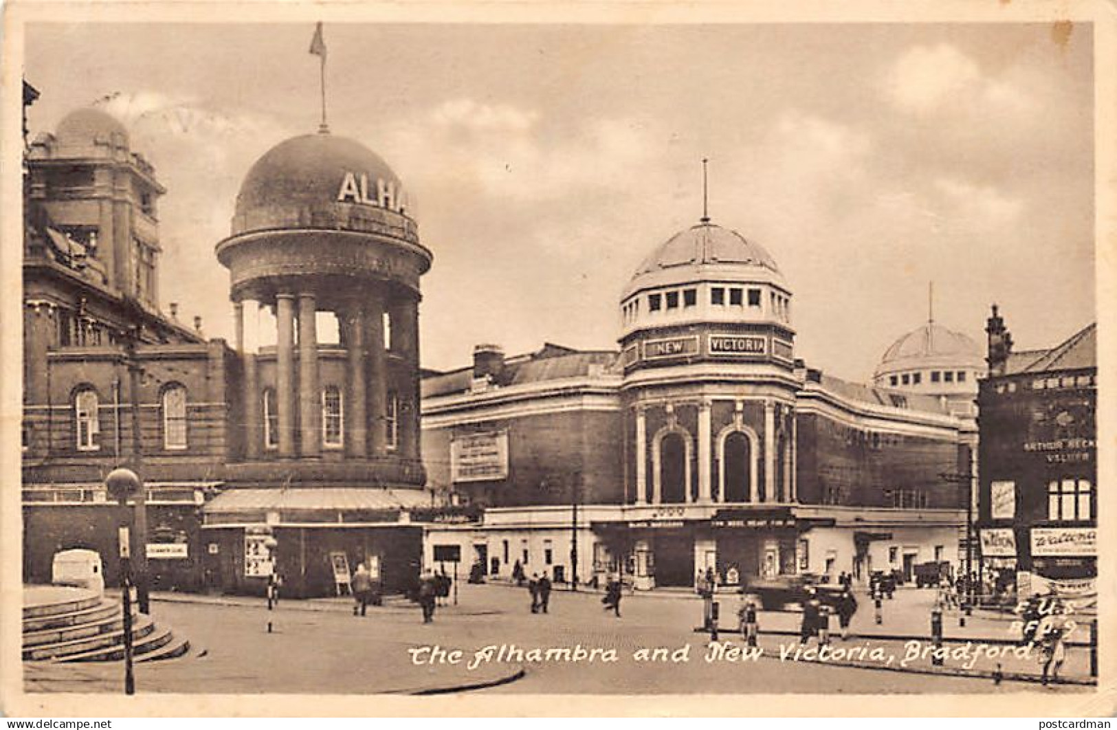 England - Yorks - BRADFORD The Alhambra and New Victoria