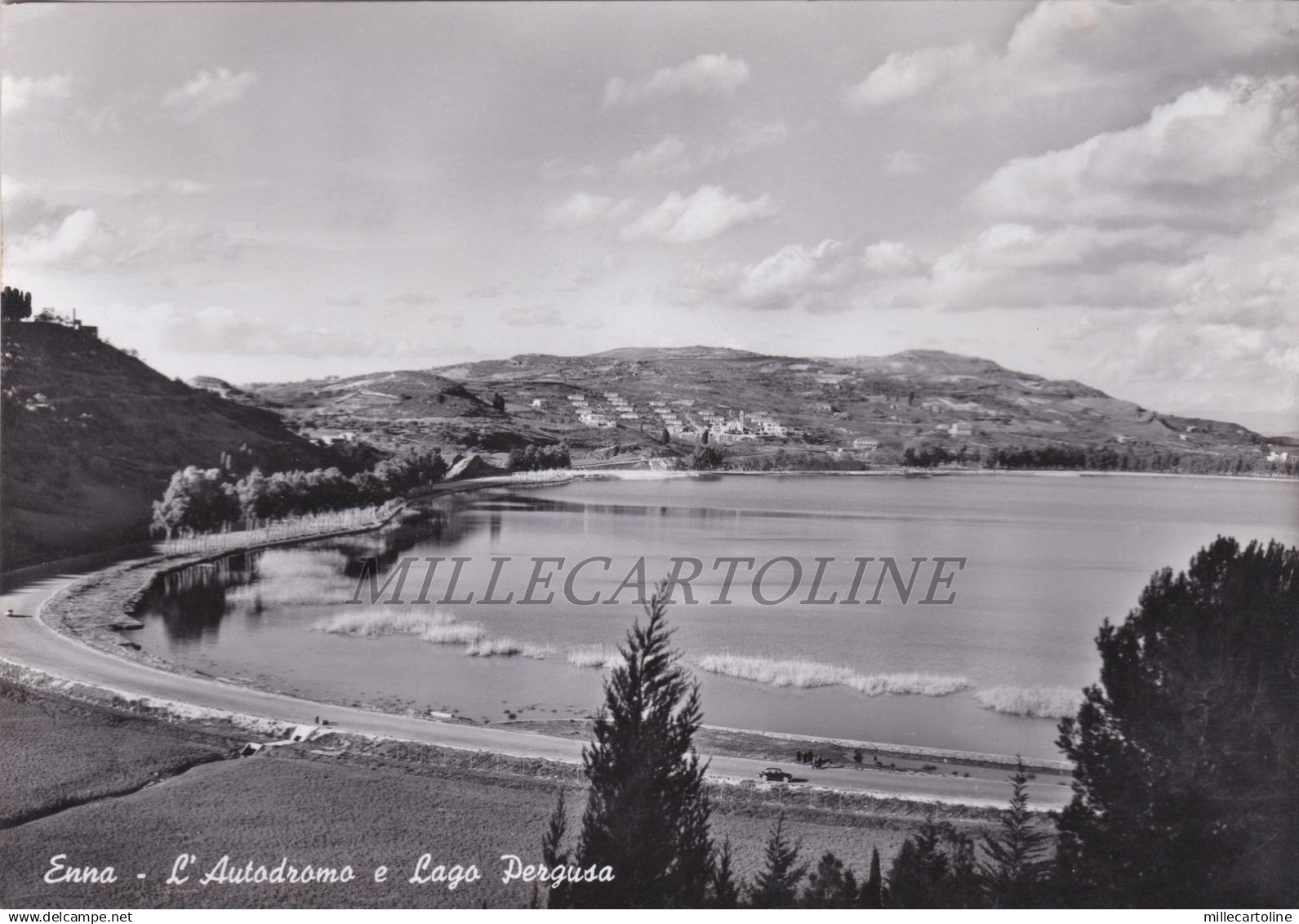 ENNA: L'autodromo e Lago Pergusa