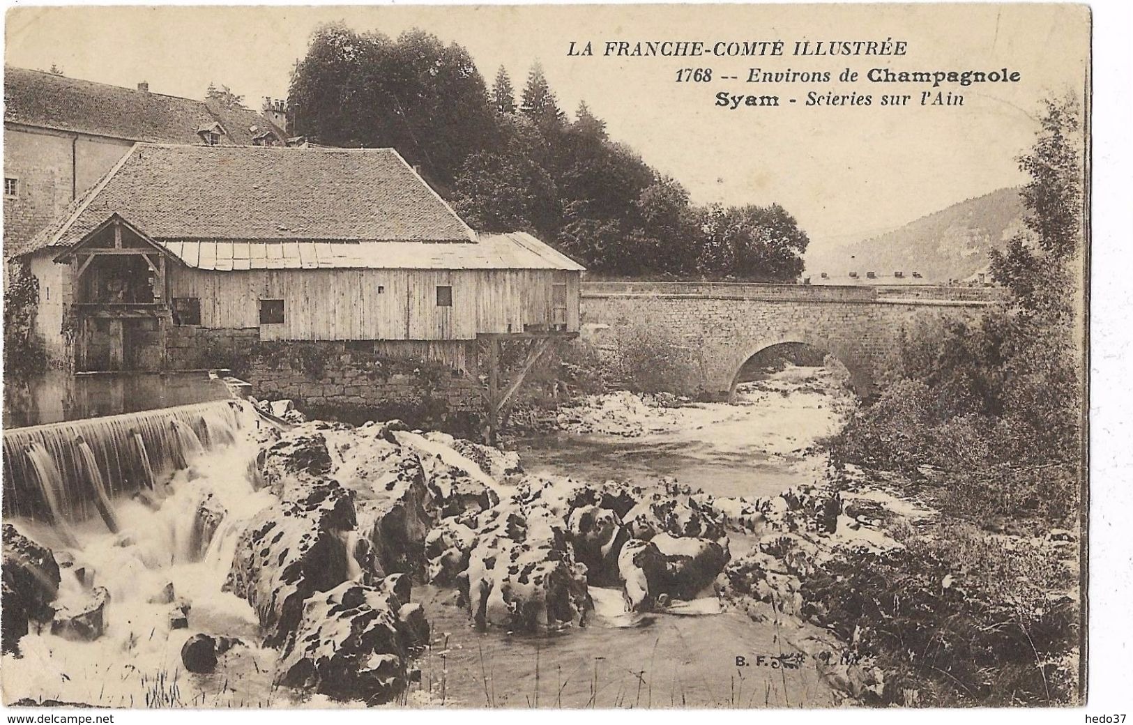 Environs de Champagnole Syam - Scieries sur l'Ain