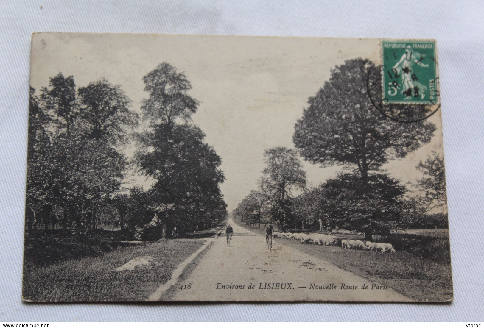 Environs de Lisieux, nouvelle route de Paris, Calvados 14