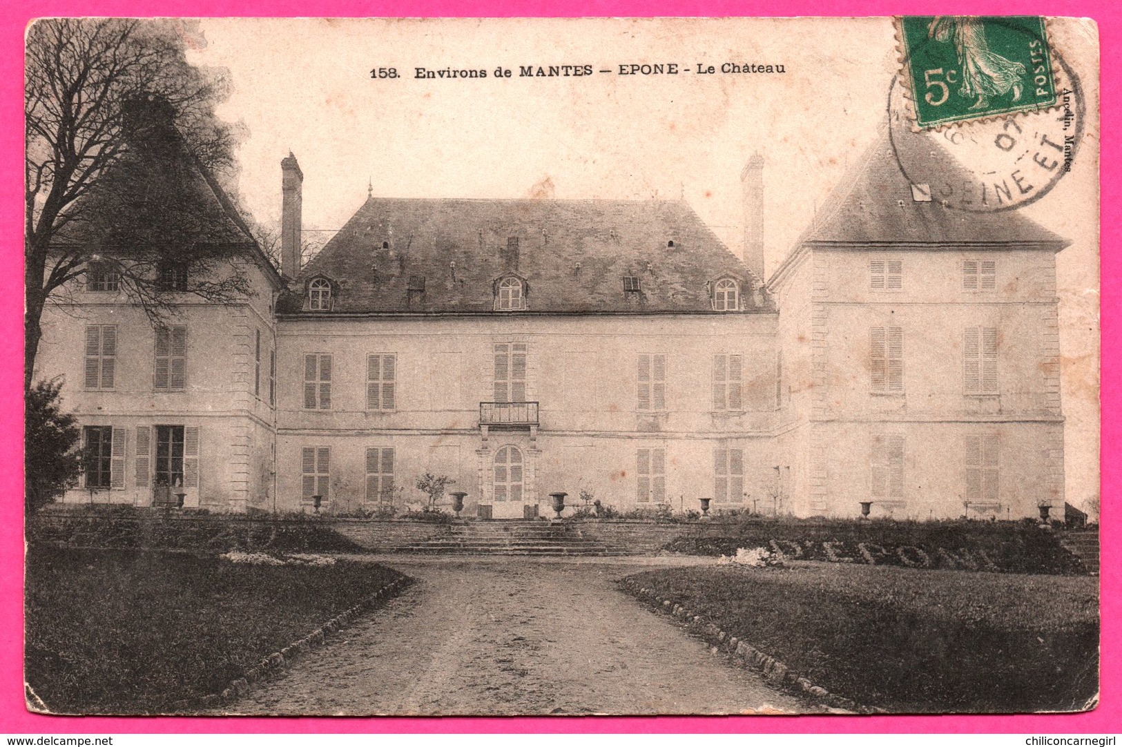 Epone - Le Château - Environs de Mantes - Château d'Epone - 1907