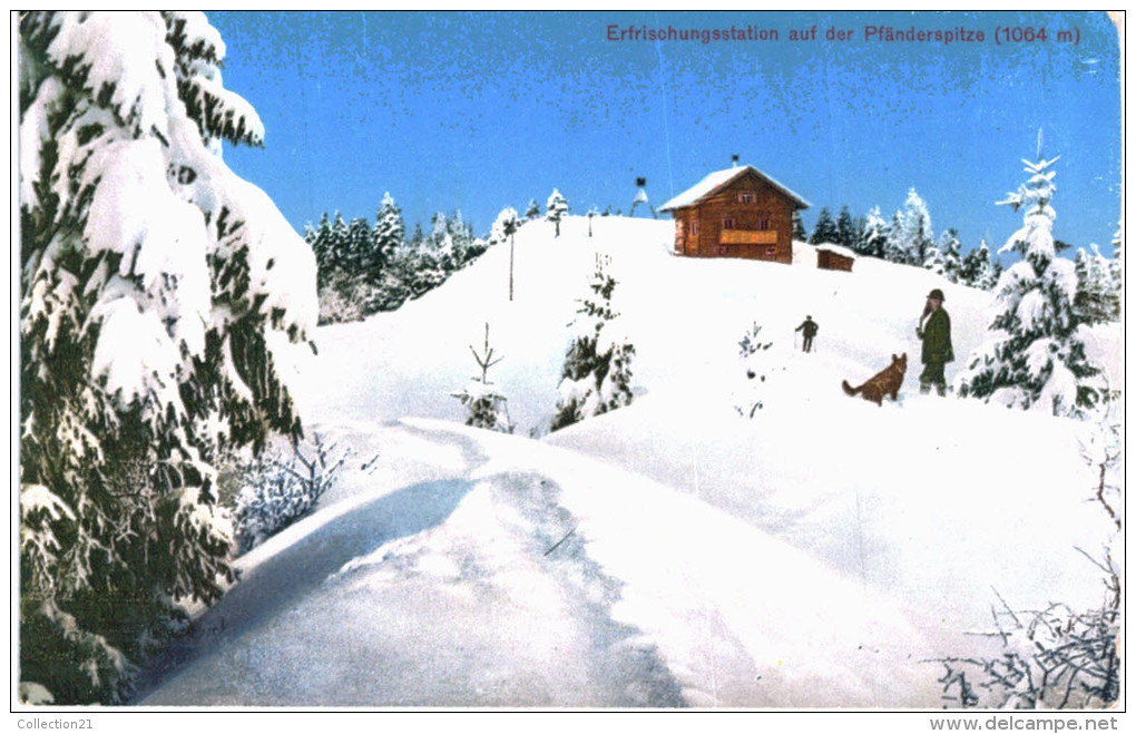 ERFRISCHUNGSSTATION AUF DER PFANDERSPITZE