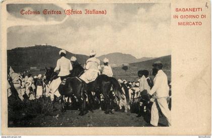 Eritrea - Saganeiti in Giorno di Mercato