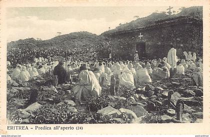 Eritrea - Sermon in the open air