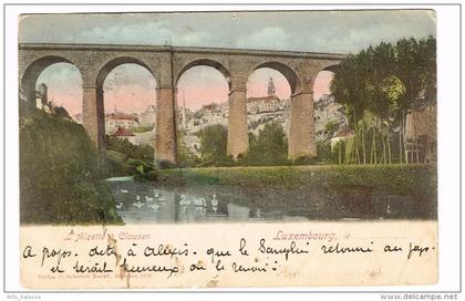 "Luxembourg - L'Alzette à Clausen"