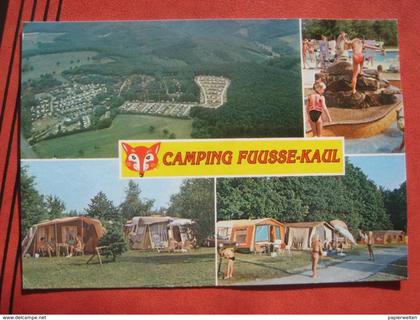 Esch-sur-Sûre / Esch-Sauer Heiderscheid - Mehrbildkarte "Camping Fuusse-Kaul"