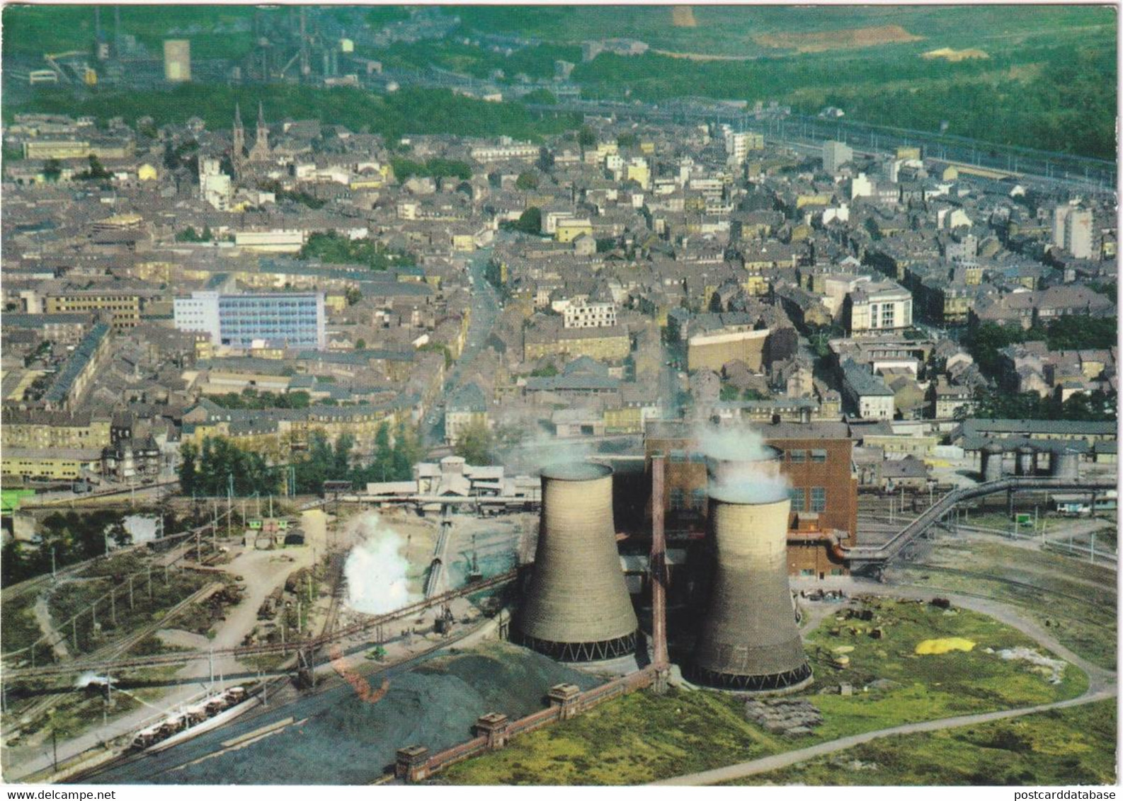 Esch-sur-Alzette - Vue aérienne - & industry