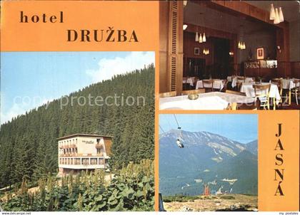 72543561 Jasna Slowakei Hotel Druzba Gastraum Sessellift