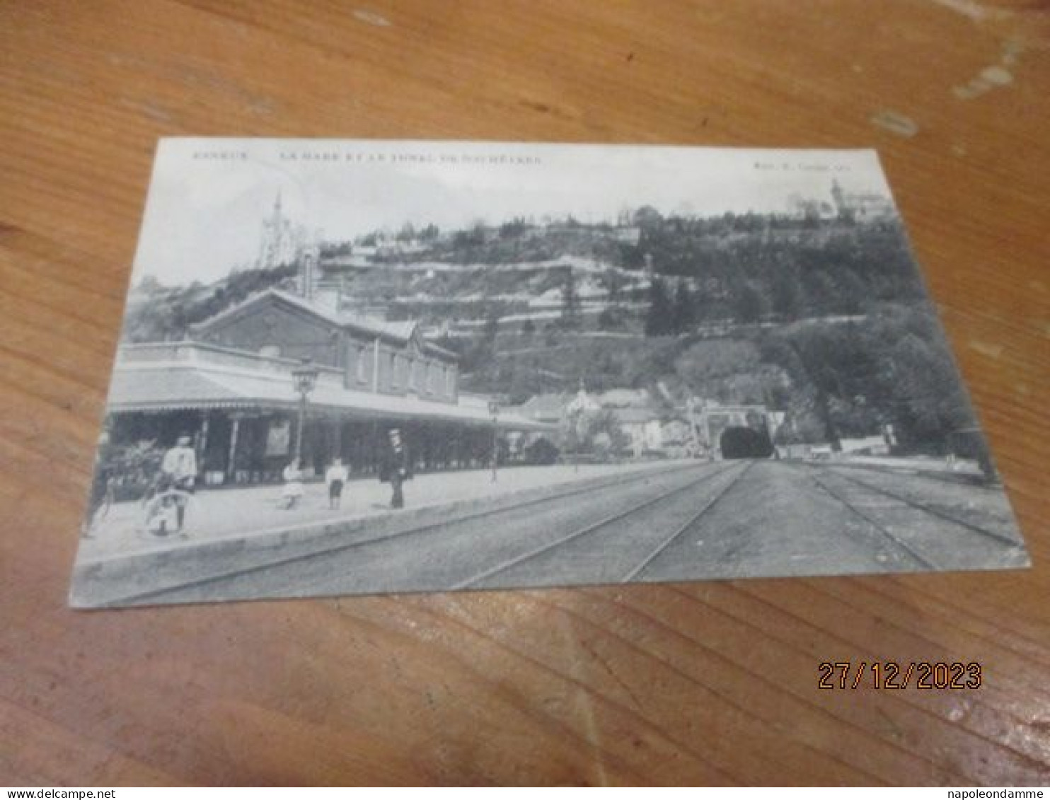 Esneux, La Gare et le tunel de 600 metres