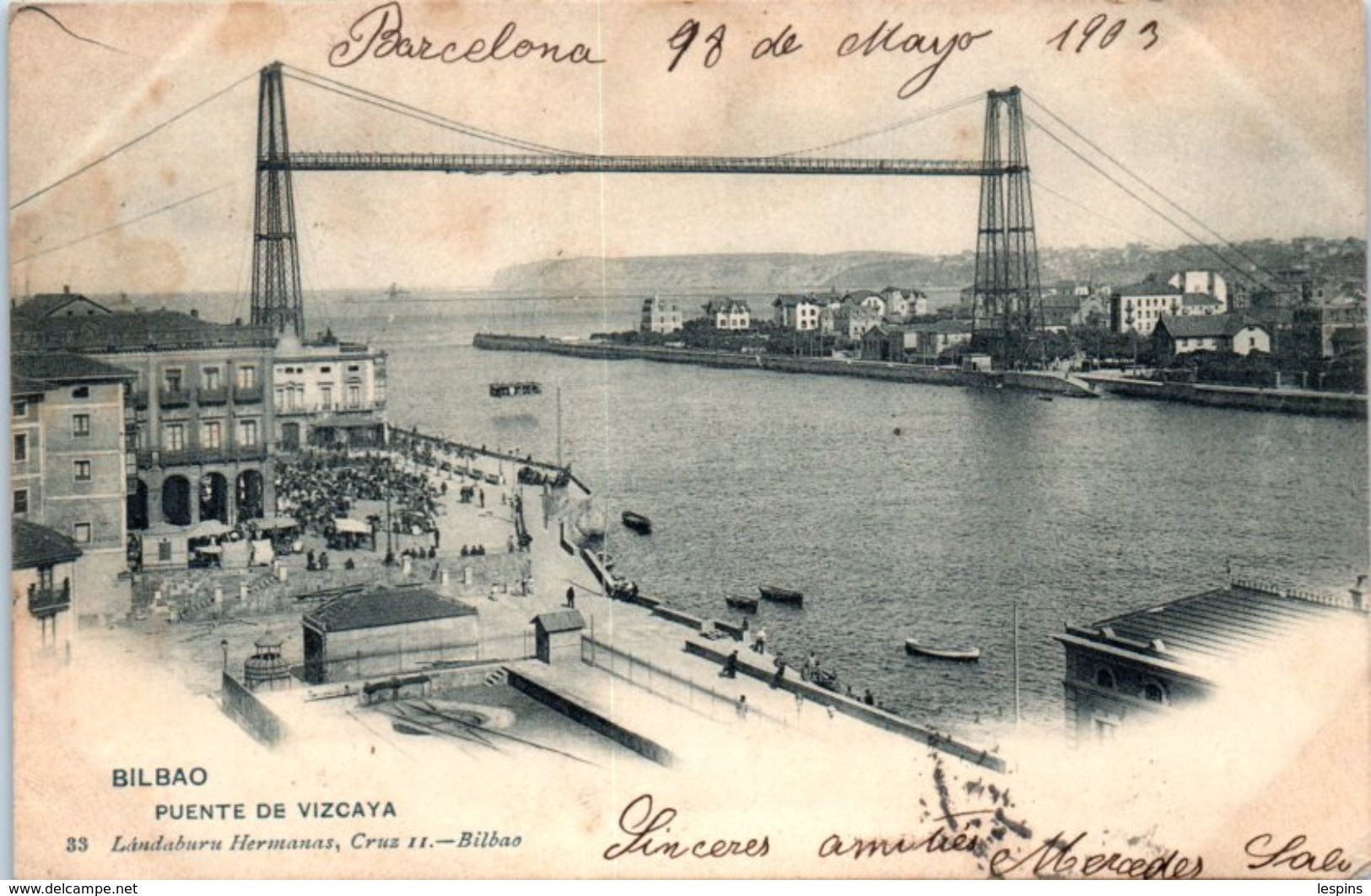 ESPAGNE  -- BILBAO - Puente de Vizcaya