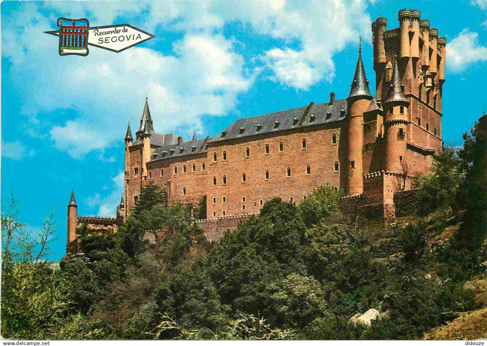 Espagne - Espana - Castilla y Leon - Segovia - Alcazar - Château - CPM - Carte Neuve - Voir Scans Recto-Verso