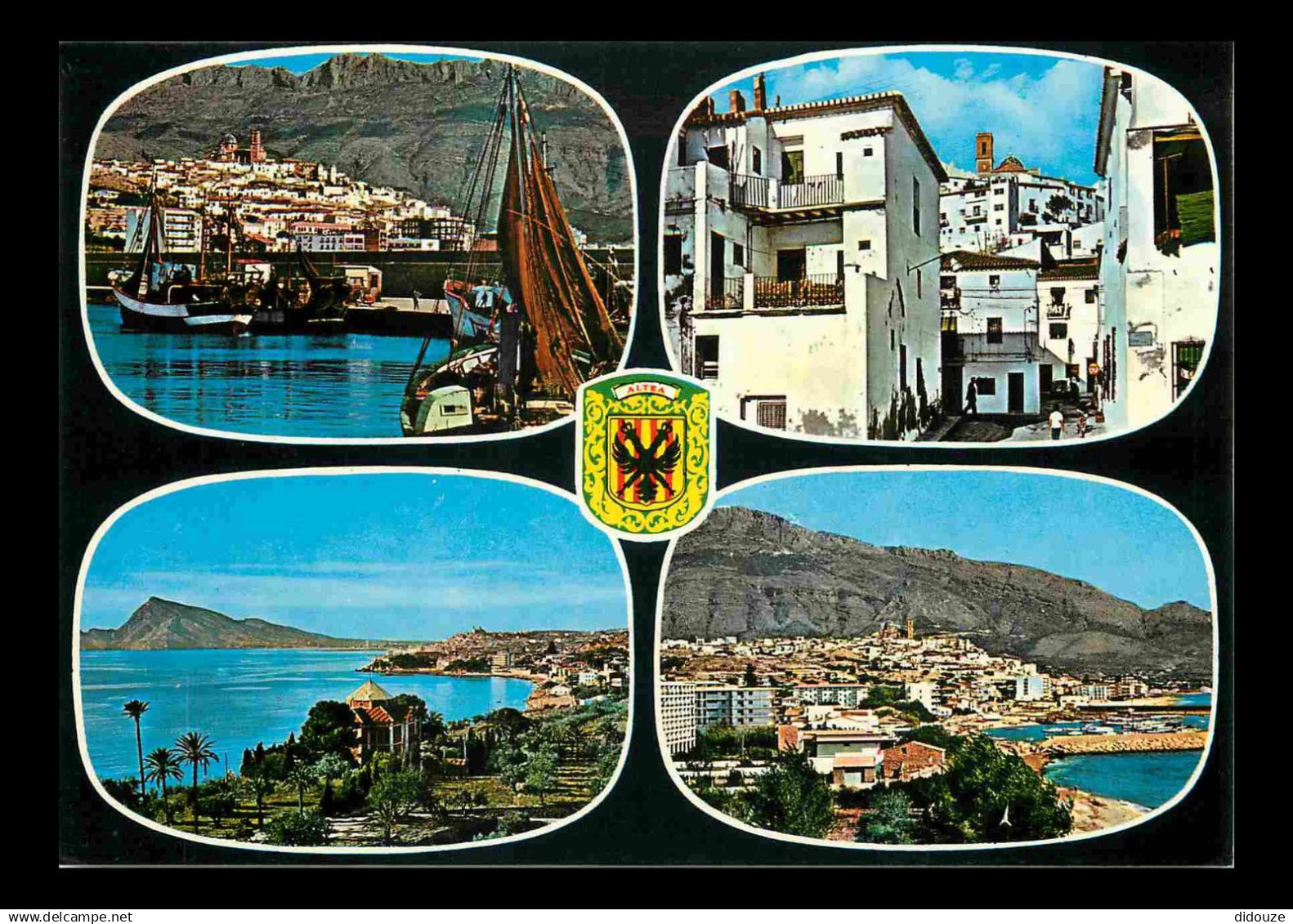 Espagne - Espana - Comunidad Valenciana - Altea - Multivues - Blasons - CPM - Voir Scans Recto-Verso