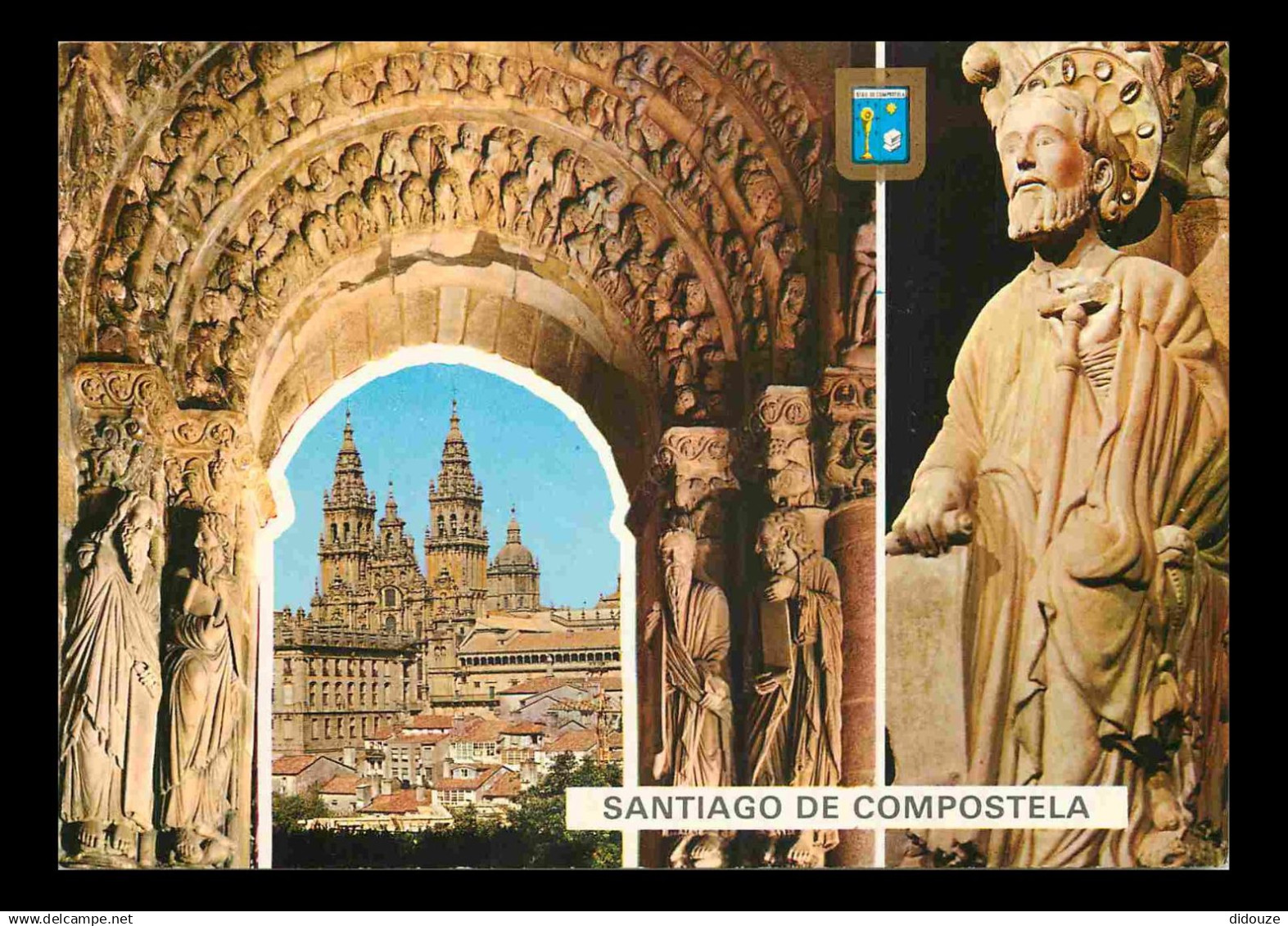 Espagne - Espana - Galicia - Santiago de Compostela - Catedral - Multivues - CPM - Voir Scans Recto-Verso