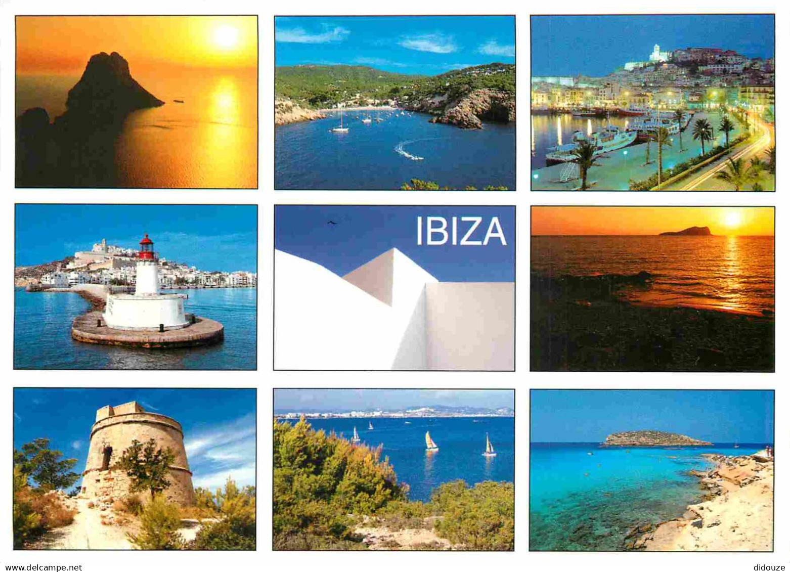 Espagne - Espana - Islas Baleares - Ibiza - Multivues - CPM - Voir Scans Recto-Verso