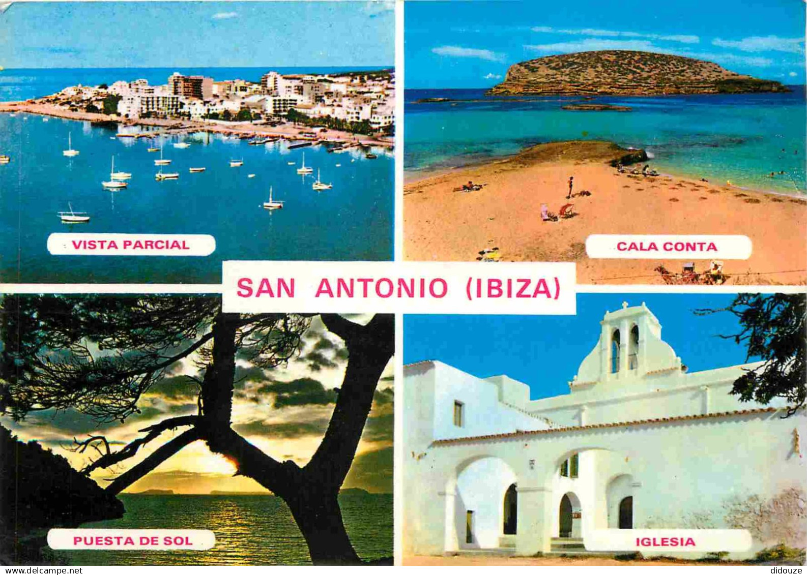 Espagne - Espana - Islas Baleares - Ibiza - Multivues - CPM - Voir Scans Recto-Verso