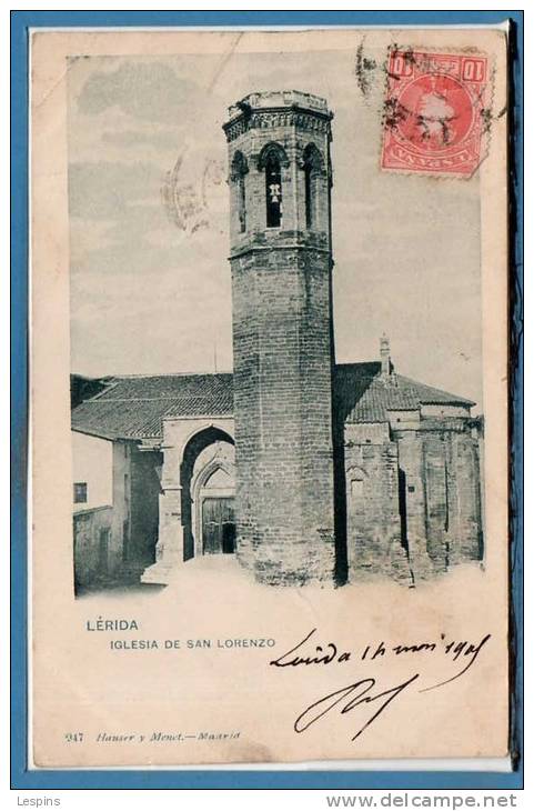 ESPAGNE -- Lérida - Iglesia de san Lorenzo