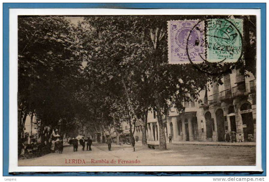 ESPAGNE -- Lérida -- Rambla de Fernando