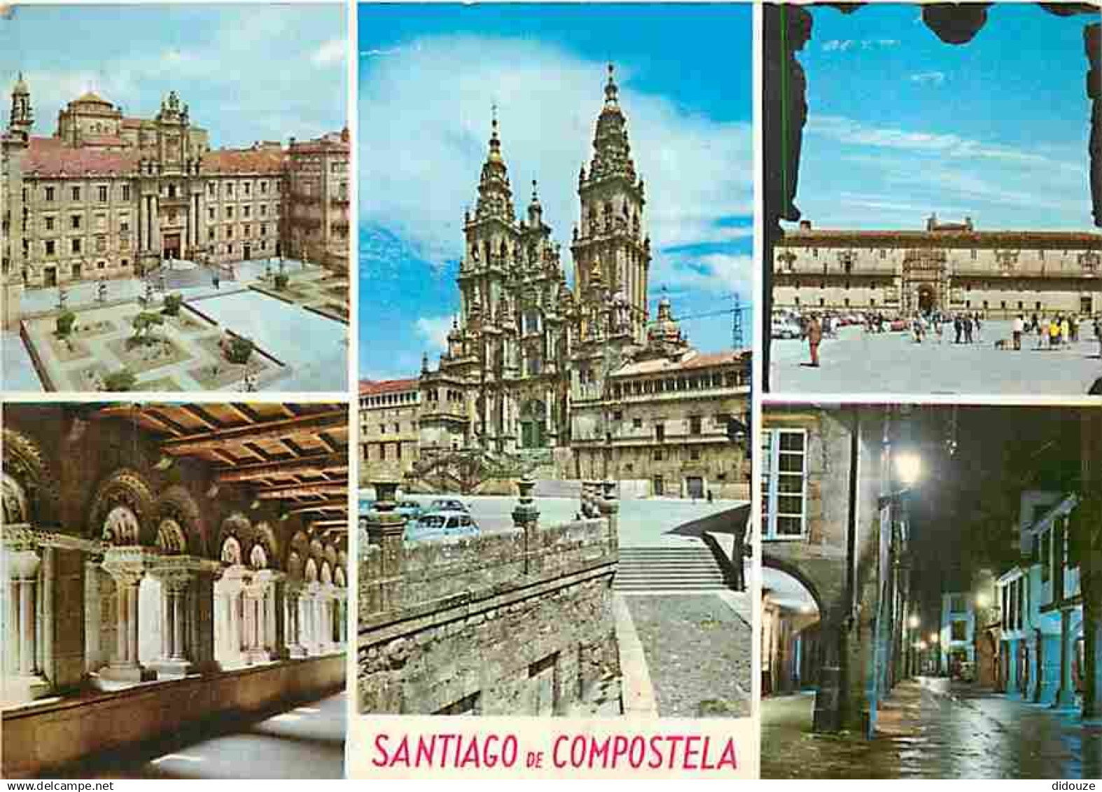 Espagne - Santiago de Compostela - Multivues - CPM - Voir Scans Recto-Verso