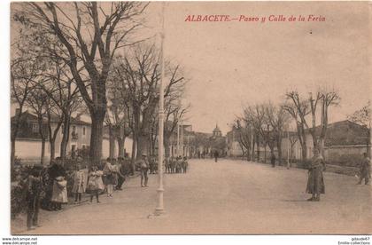 ALBACETE - PASEO Y CALLEE DE LA FERIA