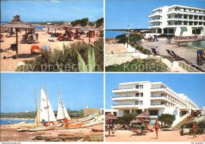 72051782 Formentera Hotel Formentera Playa Strand Segeln